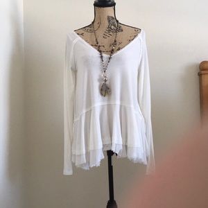 White We the Free Top XS